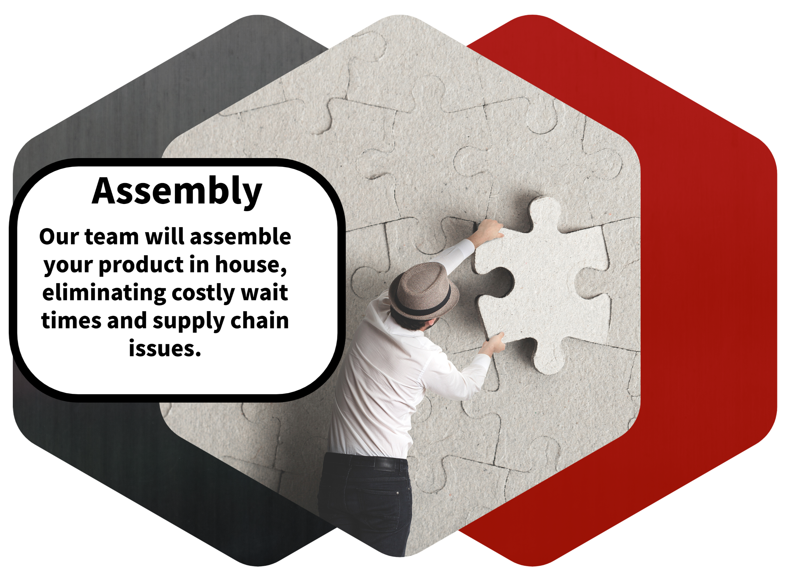 Production  assembly work Hex